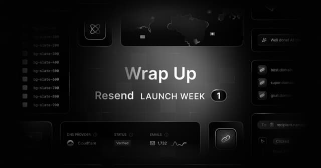 Launch Week 1: Wrap Up